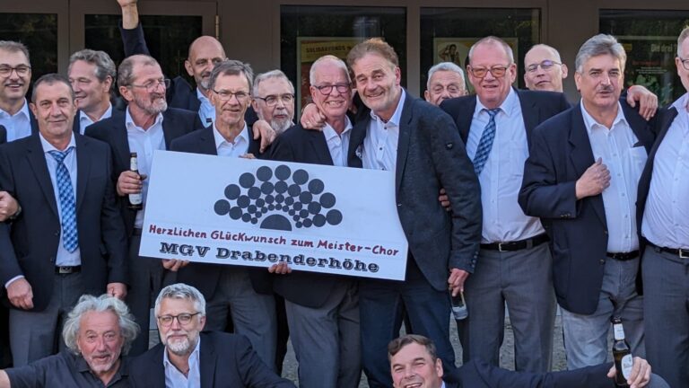 8facher Meisterchor MGV-Drabenderhöhe
